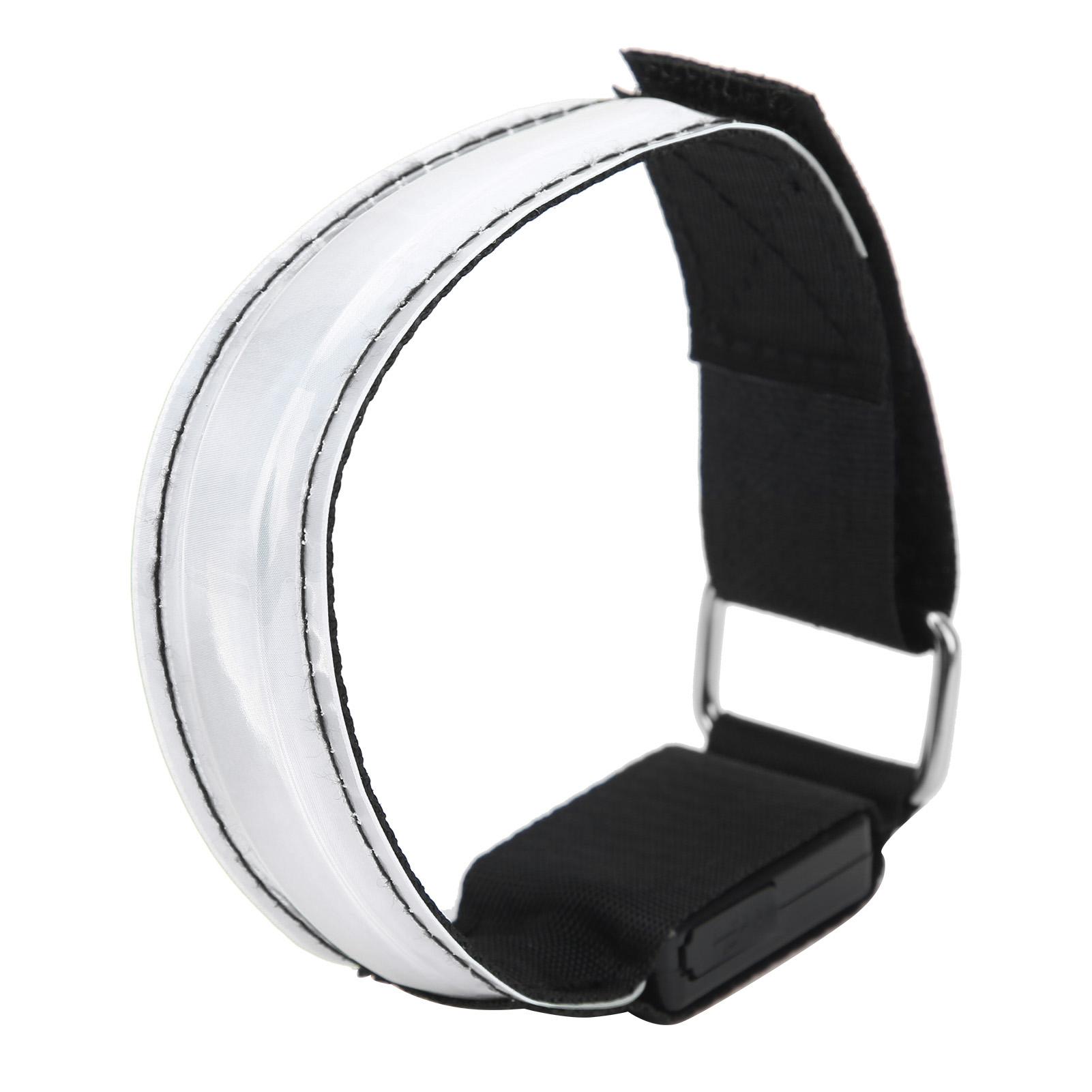 

Outdoor Night Run Armband Light with LED Rechargeale Lattice Light Reflective Lattice BandWhite белый