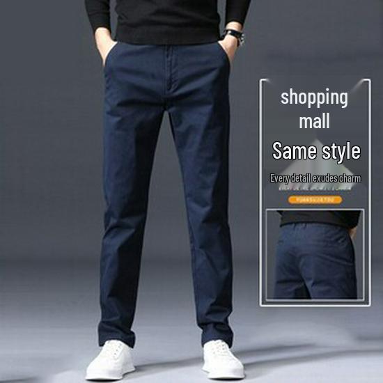 Pantaloni Casual Elasticizzati Dritti Slim Fit da Uomo Lee