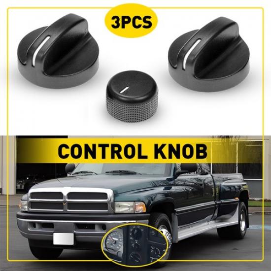 For 1994-1997 Dodge Ram 3500 HVAC Heater Control Knob Assortment 1995 4882511