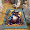 Dinosaur J-Jurassic Park Carpet Room Decor Floor Mats Bedroom Yoga Mat Photography Props Area Rug Birthday Gift  Outdoor  Rug