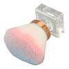Kristall-Basis Puderpinsel Tragbar Zarte Weiche Borsten 360 Grad Drehbar Einziehbarer Make-up Pinsel für