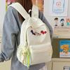 Schoolbag Schoolbag Female Junior High School Students High Value Ins Backpack Cute Embroidery Large Capacity High School Students Small Backpack