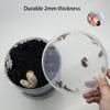 Scatola per Allevamento di Scarabei e Scarabei Rinoceronte Terrario Trasparente per Insetti con Coperchio Ventilato per Larve e Animali Domestici Striscianti