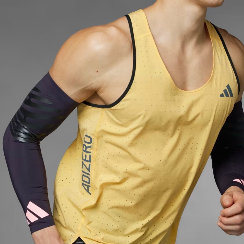 adidas Running Tank Top Men's Yellow IW6107