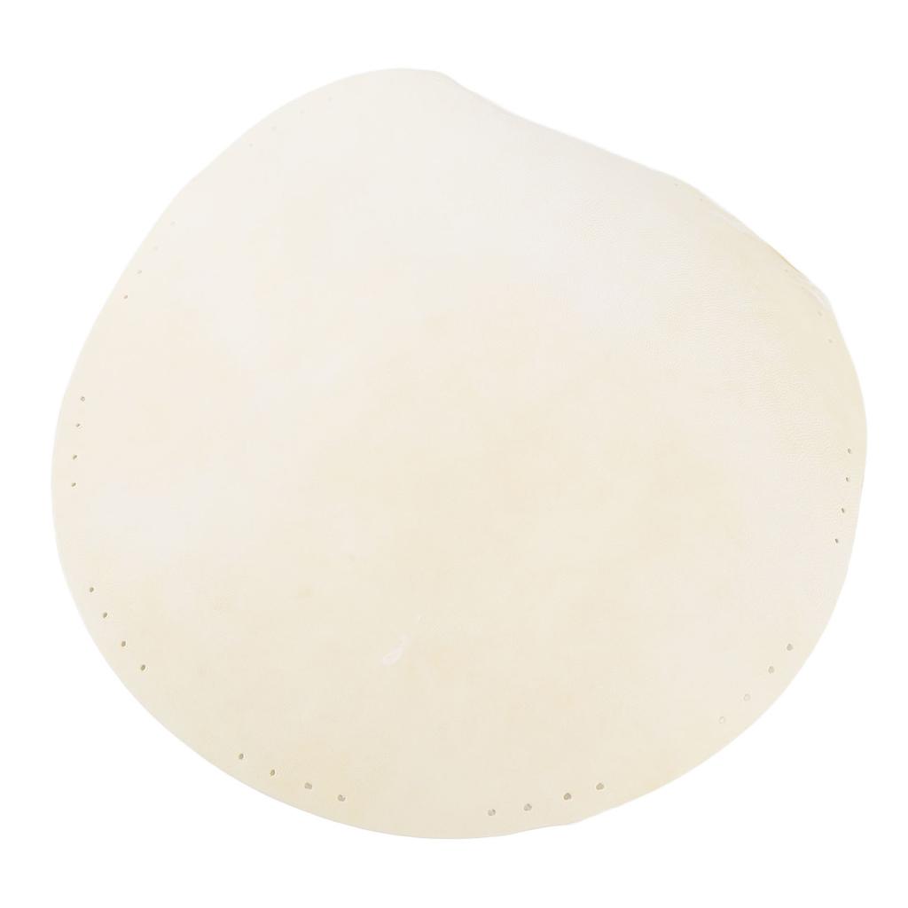 Piele de capră Piese de schimb pentru cap de tobă cu găuri 400mm W10C pentru Bongo Djembe Tobă africană 12in