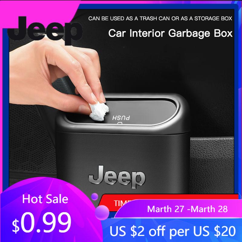 Pro Jeep Závěsný autokoš Přenosný úložný box Příslušenství Pro Jeep Grand Cherokee Wrangler JK Gladiator Compass Renegad