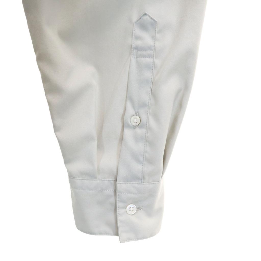 green label relaxing Long sleeve Stand collar shirt L gray Men's Used