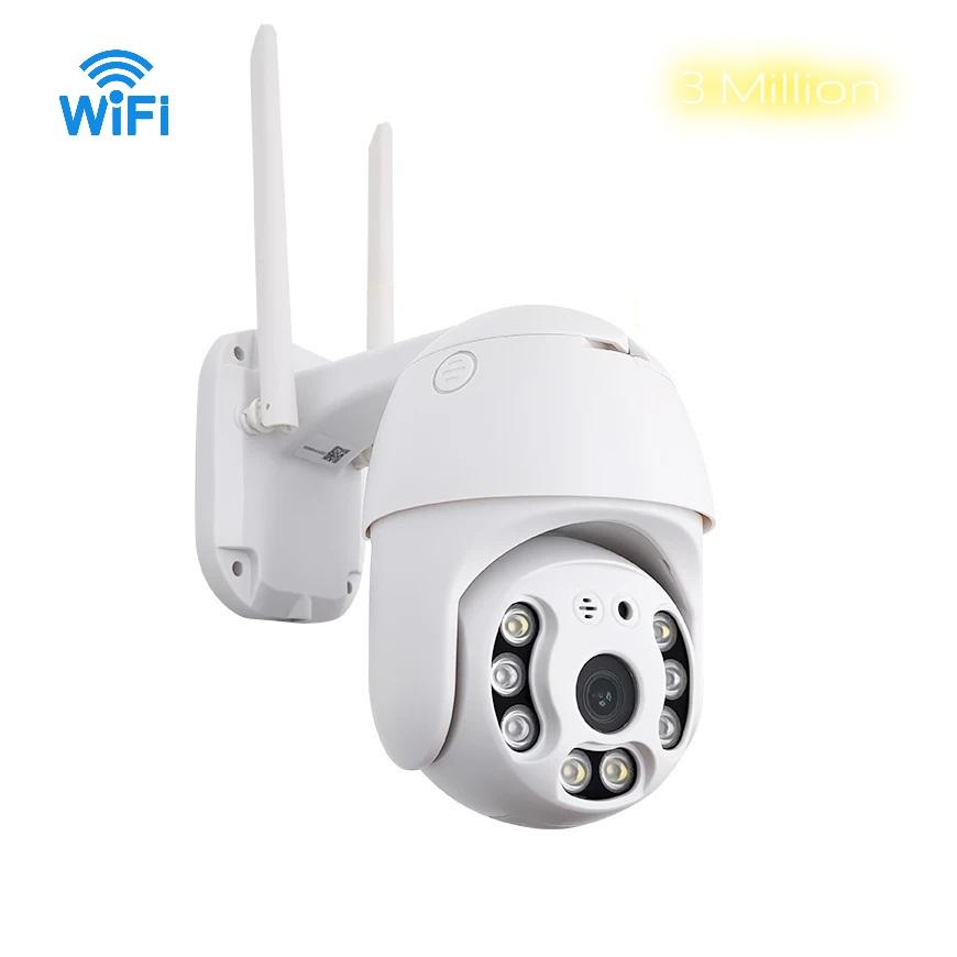 WiFi Camera Outdoor Home Security IP Smart Monitor Video Surveillance Camera Full Color Night Vision CCTV