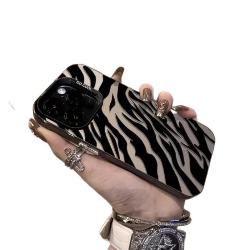 Zebra Pattern 17 Promax iPhone Case – Stylish and Energetic Cover for iPhone Models 13 to 16