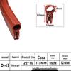U-Shaped Waterproof Anti-Collision Dustproof Electrical Cabinet Rubber Seal