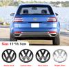 För VOLKSWAGEN VW 1 st Bil Original Ersättning Framgrillmärke Bagagelucka Baklucka Emblem Logotyp Dekor Tillbehör För VW MK6 GOLF 6 2