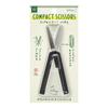 Midori Compact 35535006 Scissors, XS, Black, A,