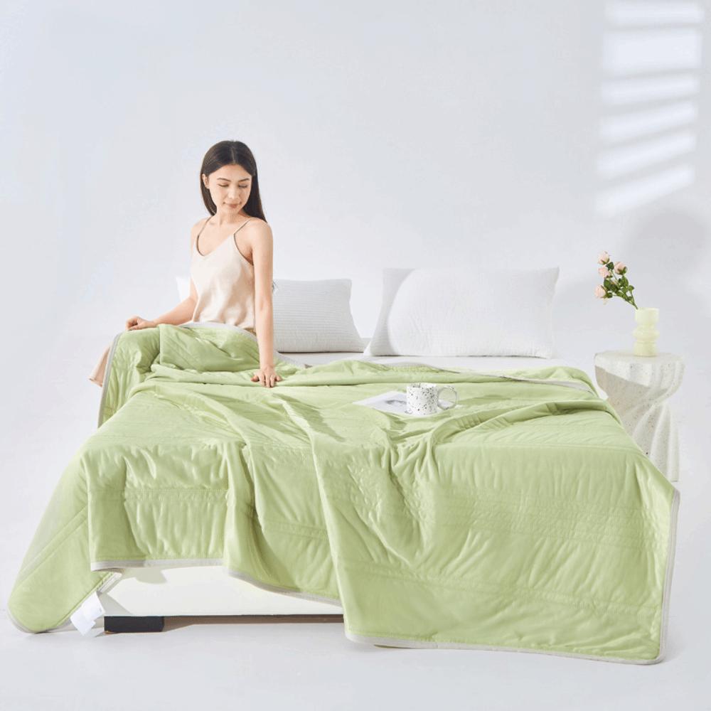 Cooling Fabric Cooling Blanket Double Sided Summer Quilt Cooling Comforter  Summer Bedding D-70*100cm