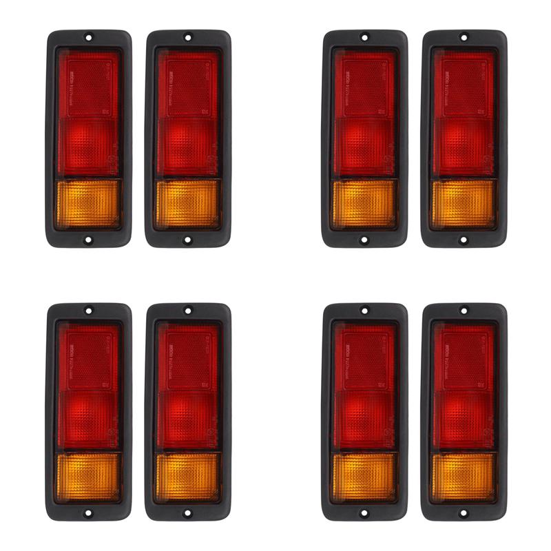 

8Pcs Left & Right Rear Tail Light Lamp MB124963 MB124964 214-1946L-UE 214-1946R-UE Fit For Mitsubishi Pajero Montero