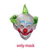 Horror Killer Klowns From Outer Space Costume Outfits Clown Mask Cosplay Joker Jumpsuit Halloween Carnival Purim Party Props