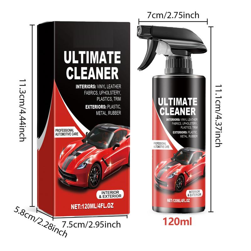 Car Interior Cleaner Spray Automotive Cleaning Product Automotive Interior Door Cleaner For Leather Seats Dashboard Drivers