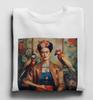 Tričko inspirované Fridou Kahlo | Umělecké tričko | Ženské umělkyně | Unisex | Bohemské