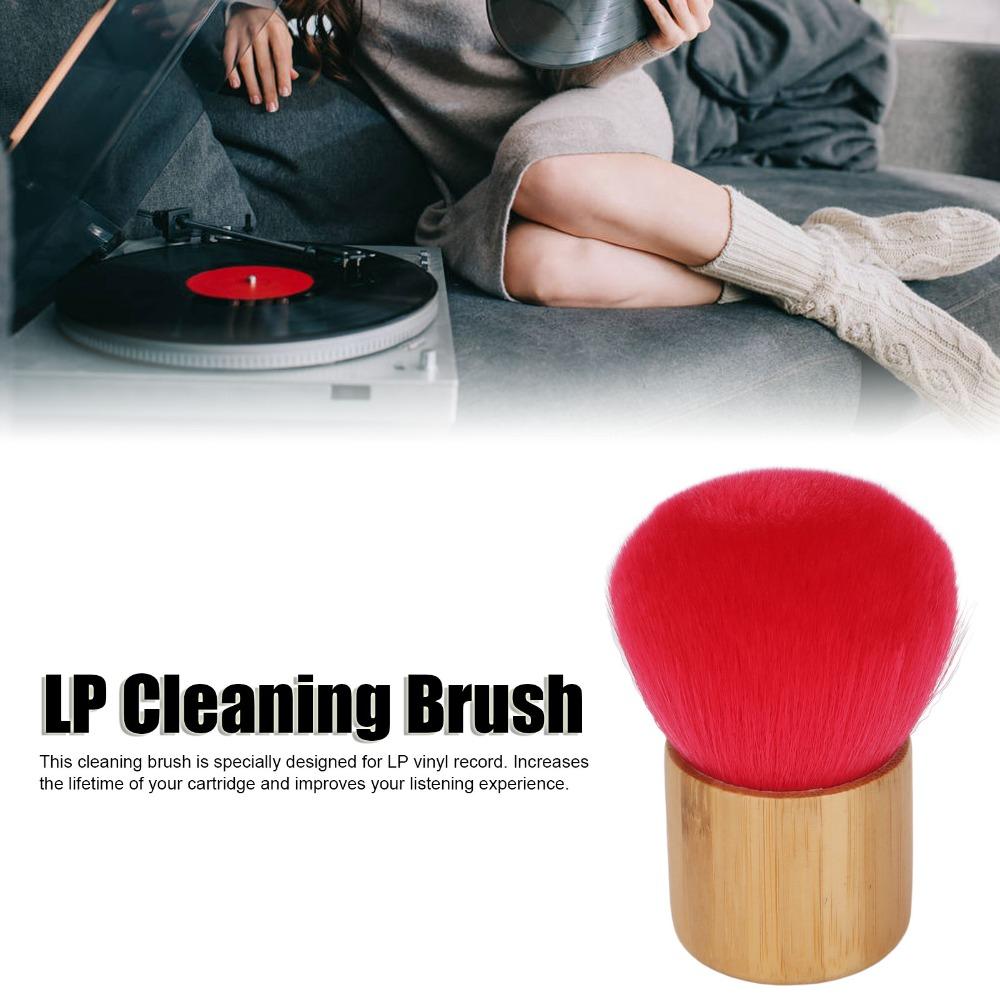 Anti Static Turntable Cleaning Kit Soft Fiber Vinyl Record Cleaner Record Cleaning Brush for Disks