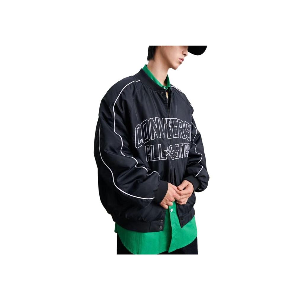 New Converse Puffer Jacket Men's Black 10027340-A01