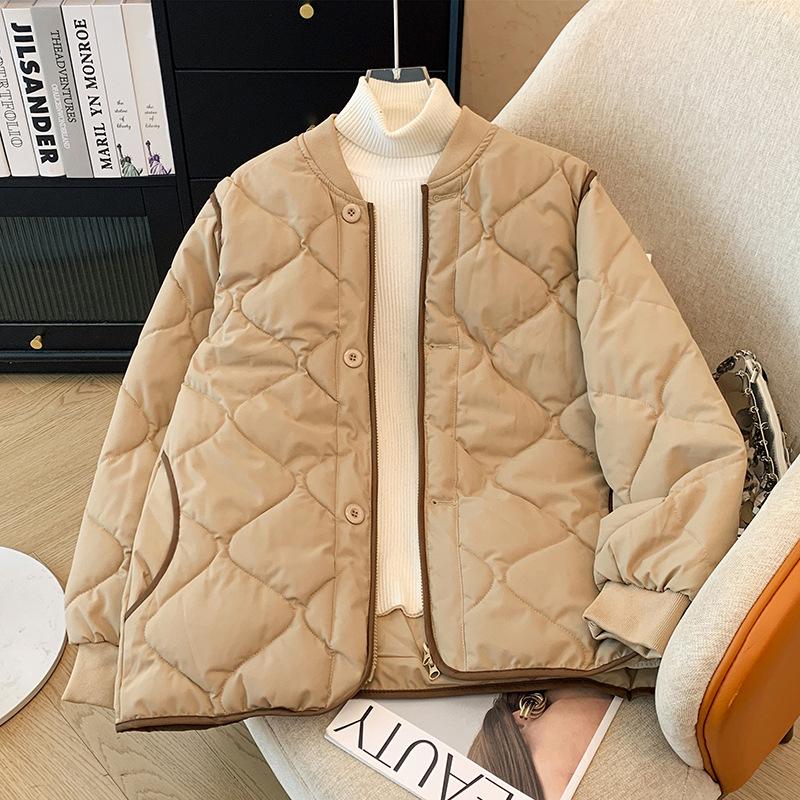 Autumn and Winter New Small Thin Cotton-padded Jacket Jacket Women