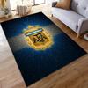 Golden AFA Emblem on Starry Blue Background Non-slip rug suitable for living room and bedroom sofas sofas