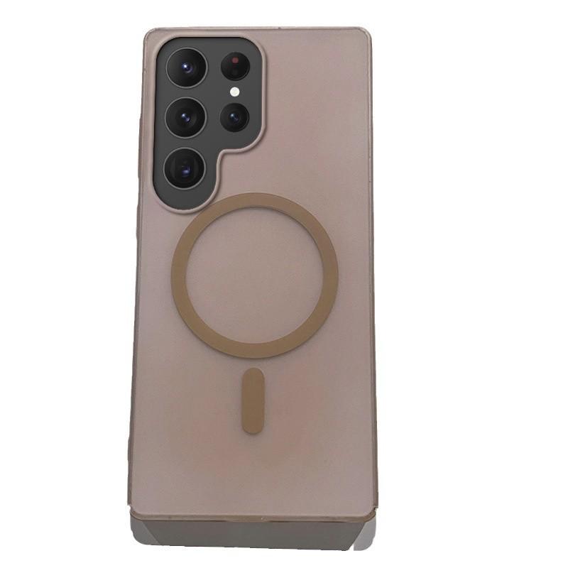 Ultra-thin matte PC ice mist suitable for SAMSUNG S26 magnetic suction A36 new S25FE simple anti-drop mobile phone case