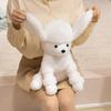 Lifelike Poodle Dog Plush Toys Soft Kawaii Puppy Dolls For Children Girlfriends Creative Dog Model Props Christmas Birthday Gift