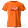 Cultural Motif Printed 100% Cotton T-Shirt, Soft & Comfortable Round Neck Short Sleeve Tee for Men & Women
