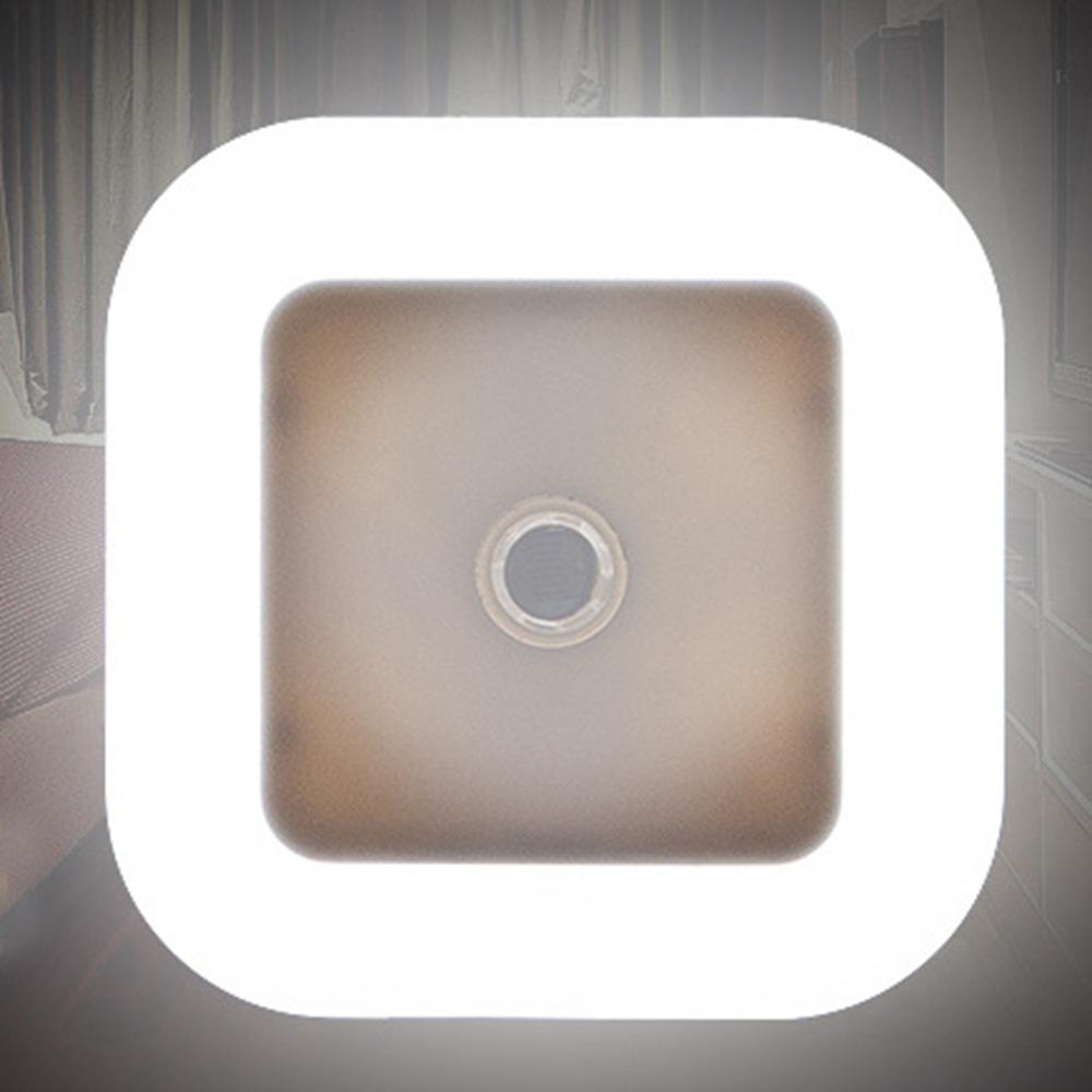 6 Pack Dusk to Dawn Sensor LED Night Light Square Smart Sensor Light Motion Sensor Light Hallway
