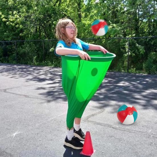 Hra na dvorek Granny Pants Set Obří venkovní hry s míči a kužely Zábavné trávníkové hry pro rodinná setkání, večírky, pikniky