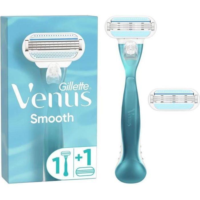 Gillette venus rasoir feminin smooth - 2 lames