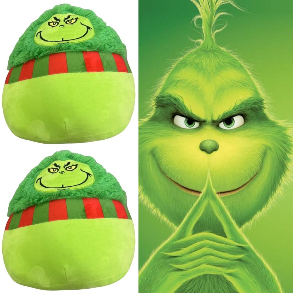 Christmas Grinch Plush Toy Pillow Funny And Adorable Stuffed Animal
