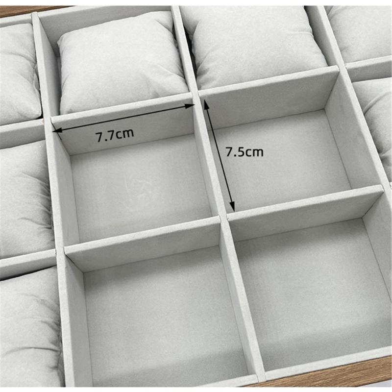 Watch Storage Box Watch Collection Box with 12 Slots Watch Display Case Watch Organizers Suitable for Jewelry Stores
