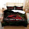 Set Letto Jurassic Park Cartone Animato Bambini Set Copripiumino Federa Queen King Letto Matrimoniale Casa Dropshipping Set Letto King Size