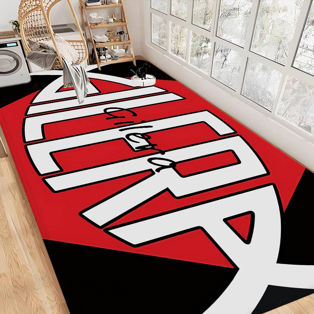

Gilera Furry Hallway Carpet Non-Slip Laundry Room Mat Laundry Decor Balcony Child Living Room Toilet Rug 40x60cm