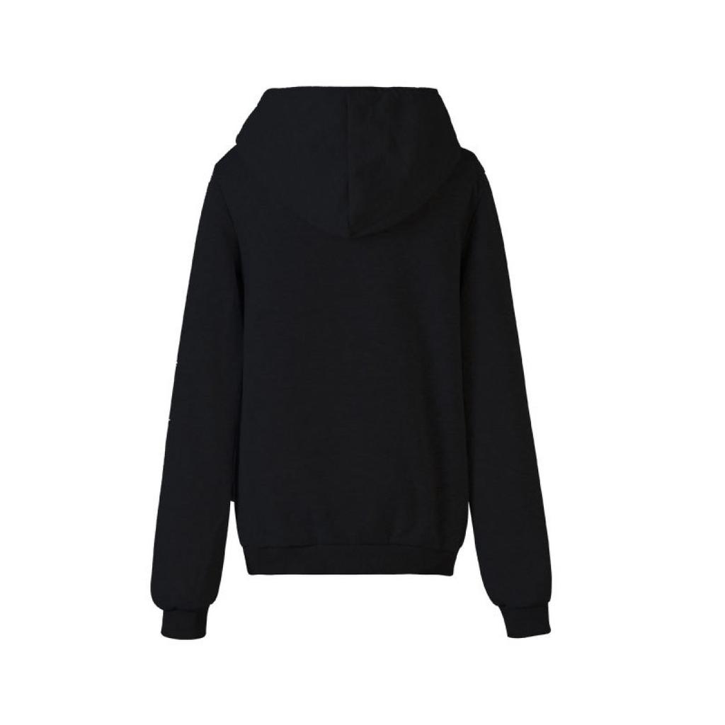 Women's Casual Animal Print Long Sleeve Plus Size Hoodie