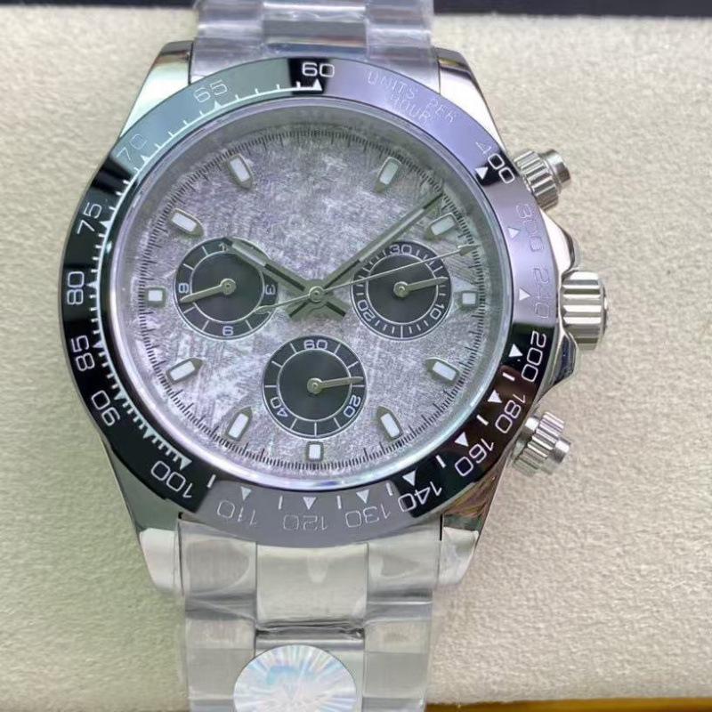 Laoji Ditona Panda 40mm Diamond Multifunction Automatic Men's Watch
