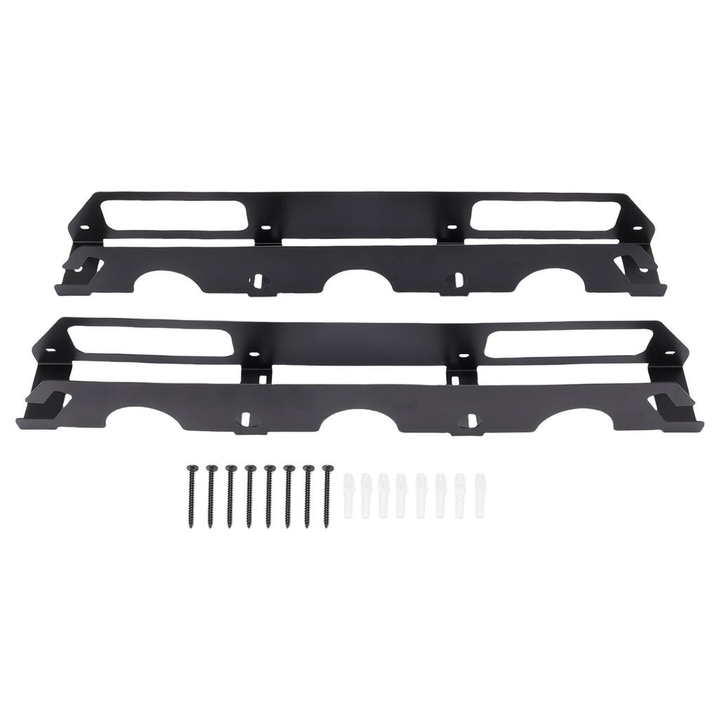 2 Zestawy Uchwyt Szlifierki Kątowej Oszczędzający Miejsce Wielofunkcyjny Szlifierka Kątowa Montowany na Ścianie Organizer Wspornik