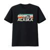 Alaska Travel Traveling Souvenir T Shirt Vintage Washed Versatile Breathable Slightly Homme Casual Streetwear Fashion