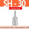 C-Type Self-Locking Air Compressor Quick Connect Hose & Pneumatic Air Gun Connector (SP20/30/40)
