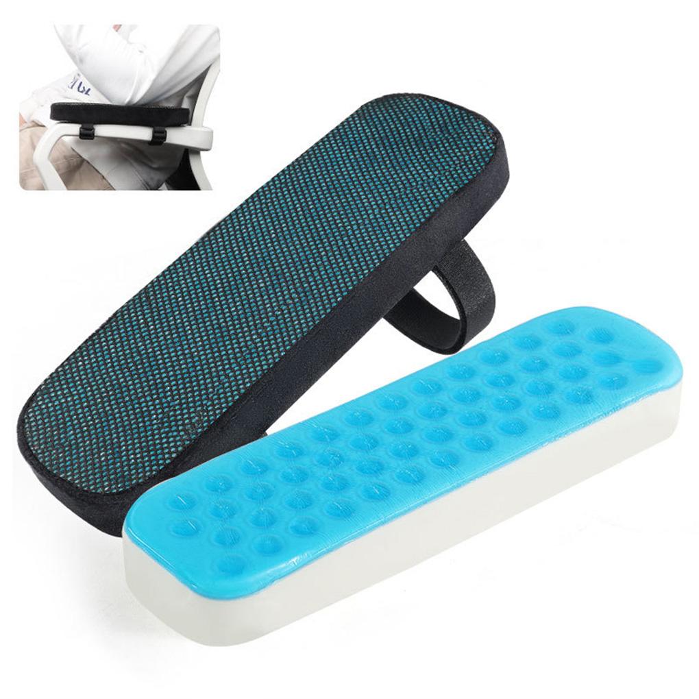2PCS Soft Armrest Cushion PP Sponge Foam Home/Office Chair Arm Rest Covers Computer Gaming Elbow Cushion,Removable Cushion