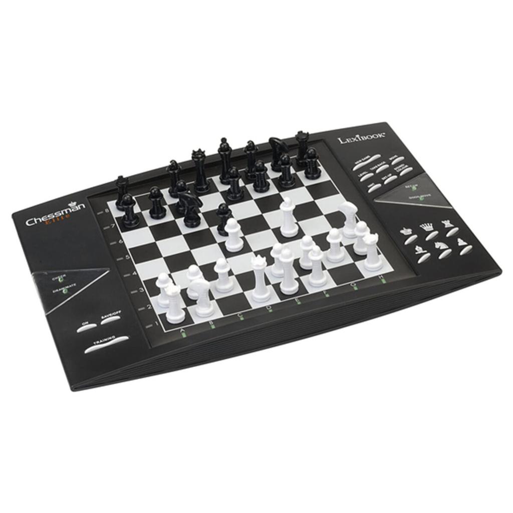Lexibook Chessman Elite Electronic Chess Game 64 Levels Difficulty Black