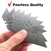 10/20/50 Pieces Special Blade Steel Utility Knife Trapezoidal Blade Replacement DIY Art Craft Tool Blade