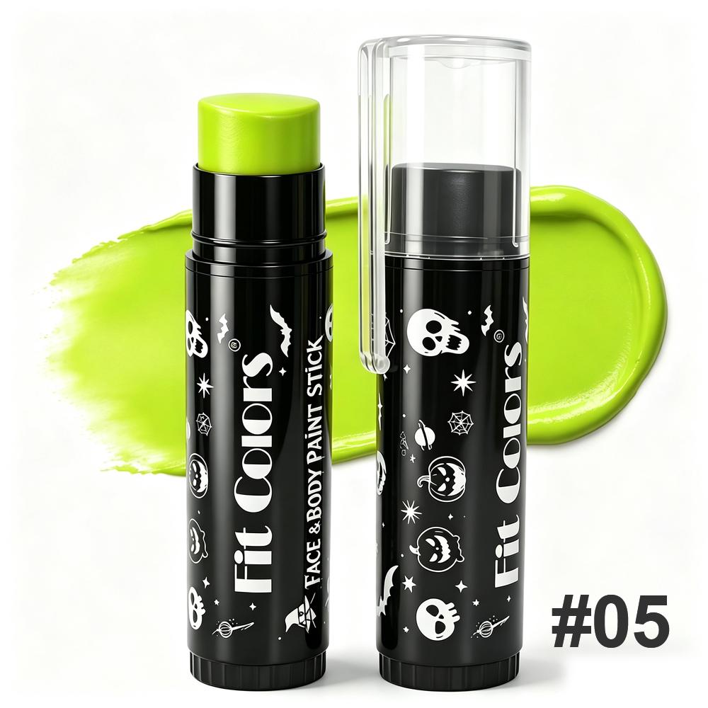 14 Colori Bastoncini Pittura Viso Corpo Nero Bianco Colorati Pittura Fai da Te Cosplay Fondotinta Bastoncini Miscelabili per Festa Halloween Trucco
