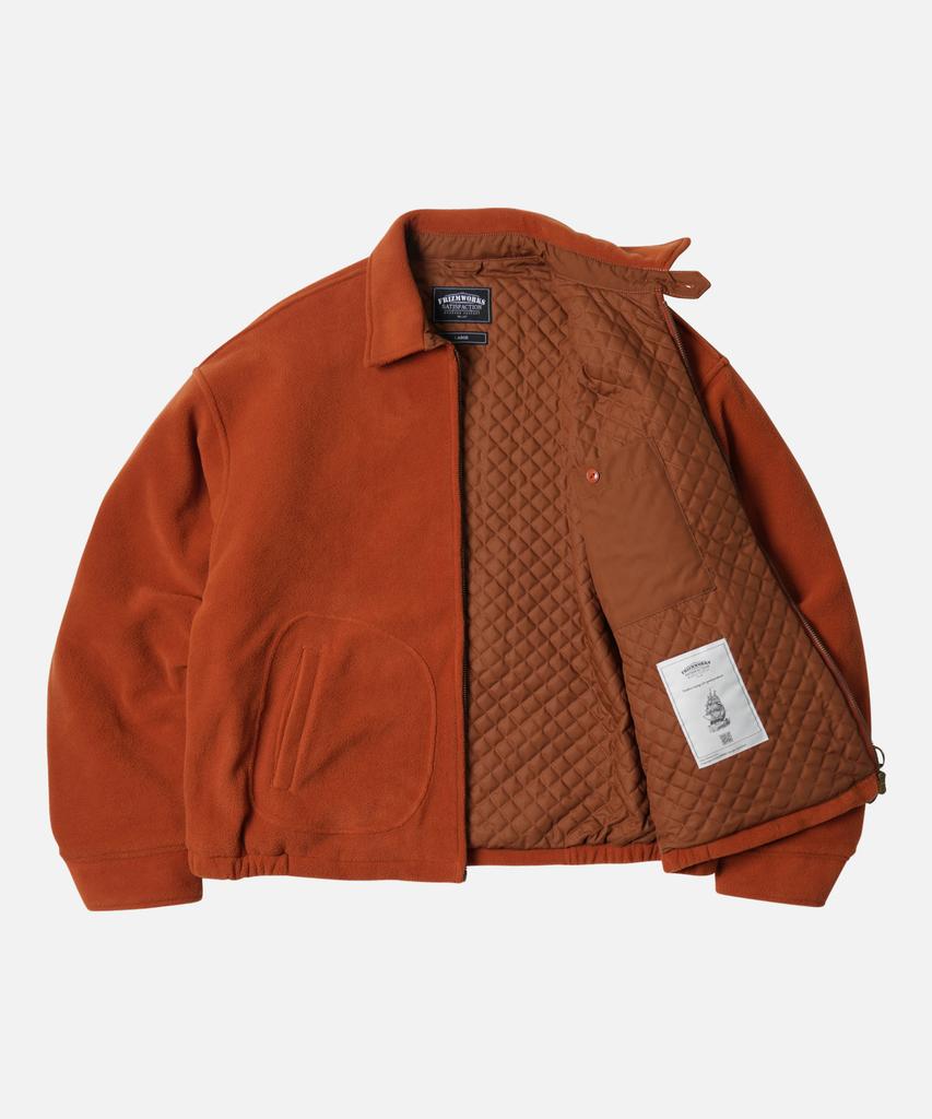 Frizmworks Fleece Drizzler Jacket _ Brick