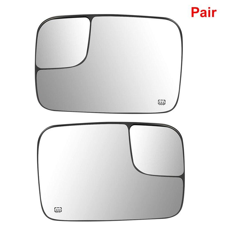 Heated Towing Rearview Mirror With Blind Spot Corner Glass For Dodge Ram 1500 2500 3500 Car Door Side Mirror Glass
