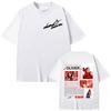 Cantante Chiara Oliver Camisetas Gráficas de Álbum Streetwear Moda Y2k Camiseta de Manga Corta Hombres Mujeres Camisetas de Algodón Holgadas