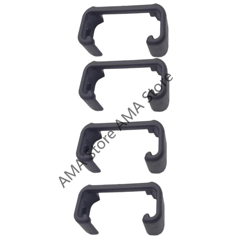 4Pc Seat Slide Clip Sliding Rail Blanking Cap Guide Rail Cover For VW Polo Tiguan Skoda Yeti A1 Q3 Q5 5N0881347A 5N0 881 347 A