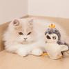 Yousheng Flapping Wings Cat Toy USB Rechargeable Interactive Plush Bat Owl Chicken Toy Squeaking Catnip Toy Chirping Animals Electric