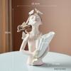 Butterfly Girl Resin Sculpture Character Model Vase Modern Home Decor Living Room Bedroom Countertop Vase Gift Nordic Decor Home